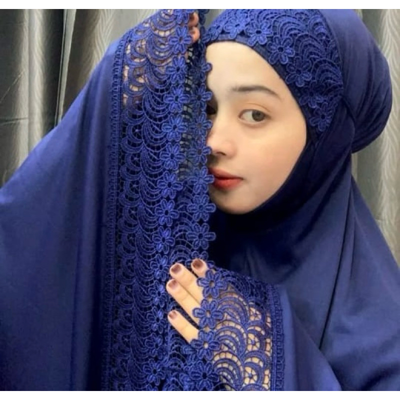 Telekung lace moon star telekung lace adult telekung lace viral ...