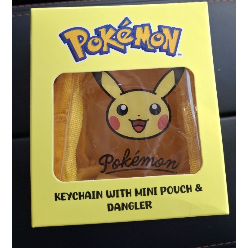 Pokemon keychain with mini pouch & Dangler | Shopee Philippines
