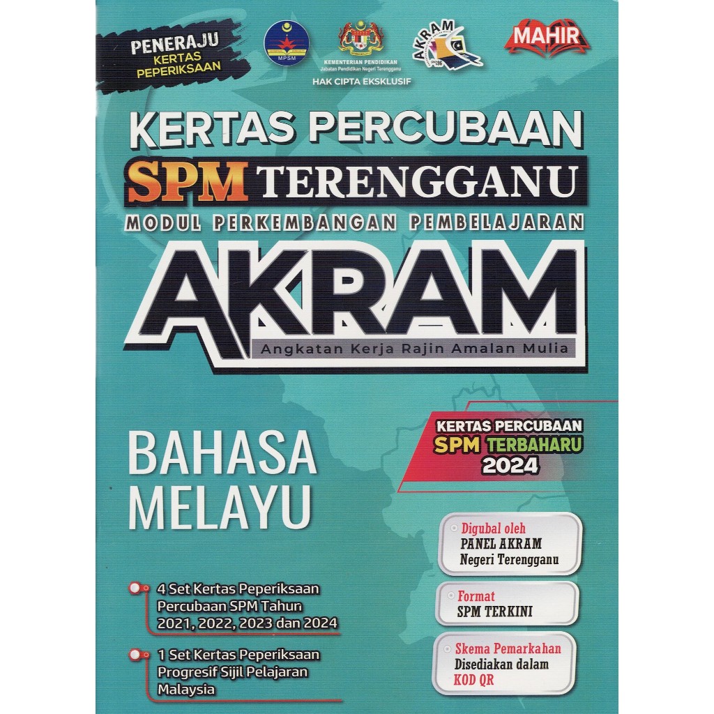EXERCISE BOOK (2025): SPM CHANGED BY MALAY LANGUAGE AKRAM ( SPM CHANGES ...