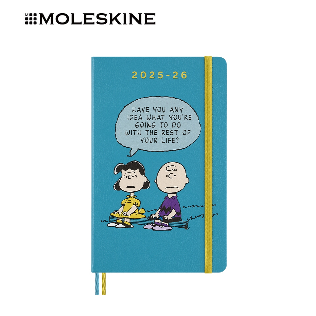 Moleskine 2025-2026 Peanuts Snoopy 18-Month Weekly Notebook Large ...