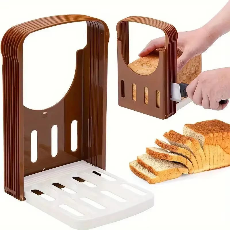 Foldable Toast Slicer Bread Slicer Cutter Tool for Perfect Sandwich ...