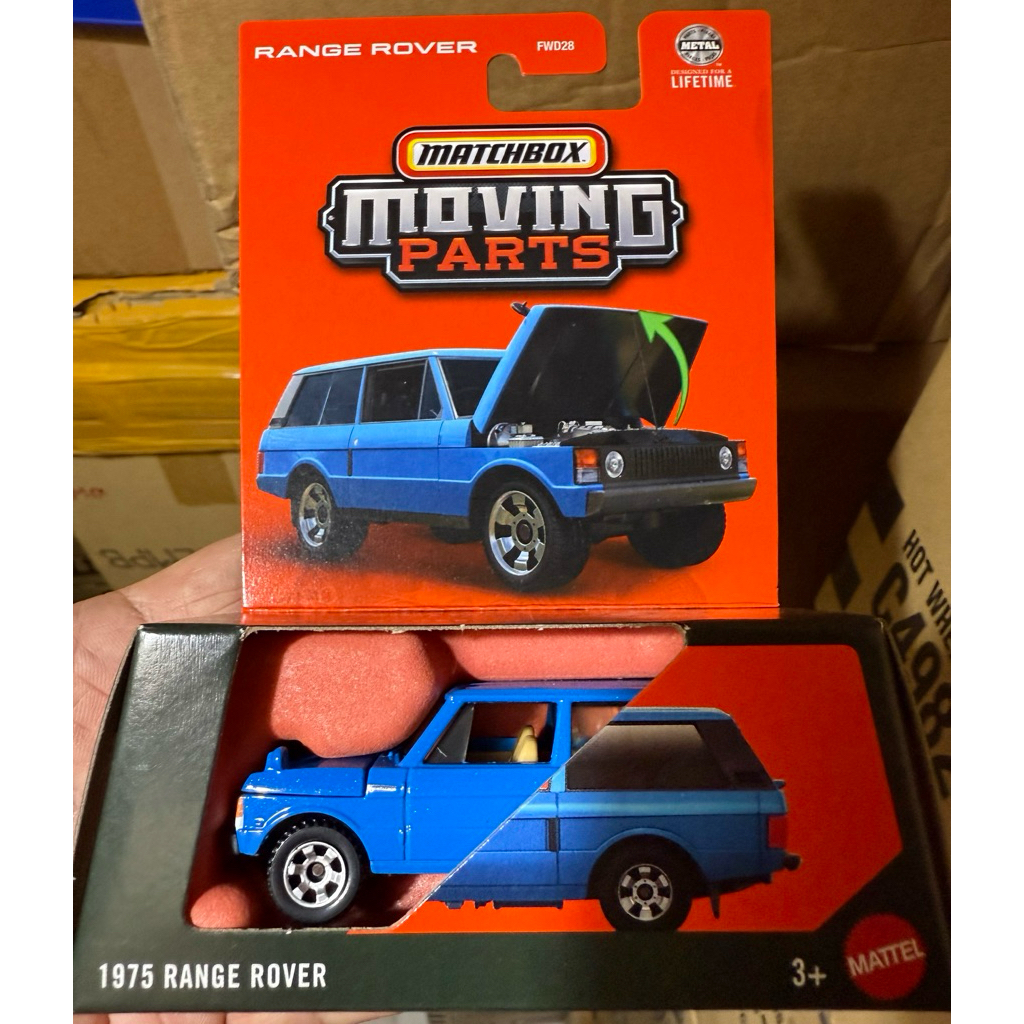 Matchbox Moving Parts 1975 Range Rover Biru 2025 Edisi | Shopee Philippines