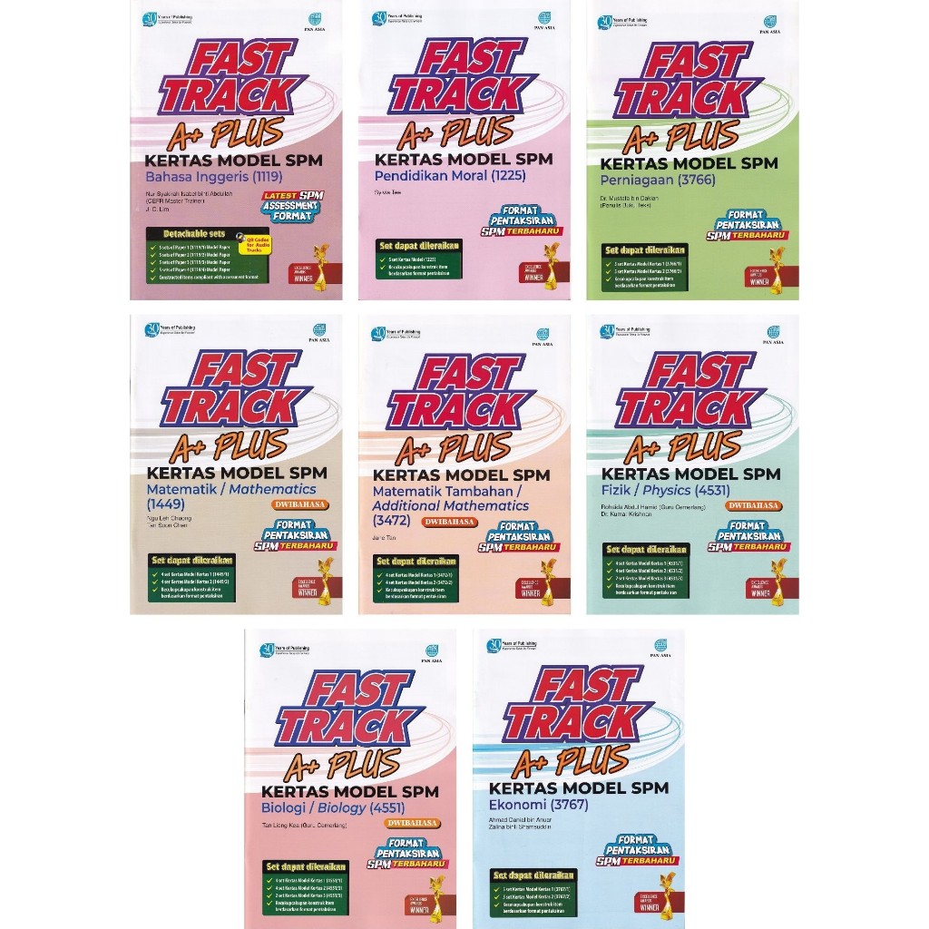 FAST TRACK A+ PLUS KERTAS MODEL SPM (2025) | Shopee Philippines
