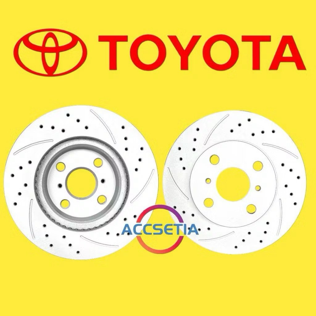 QUALITY TOYOTA ALTIS ZZE121 ZZE122 1.6cc 1.8cc FRONT REAR DISC ROTOR ...