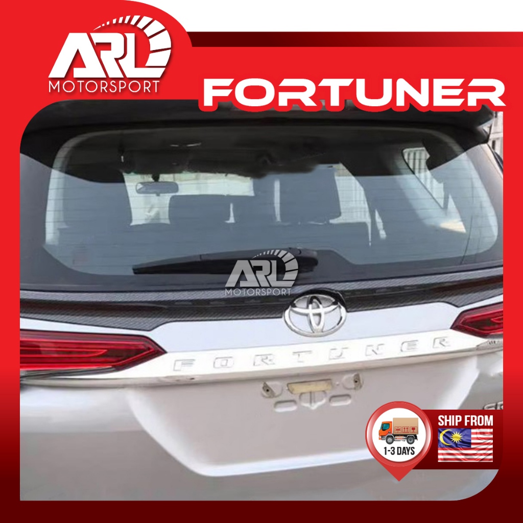 Toyota Rav4 FJ Cruiser Carbon Fiber Effect Rear Emblem - Deep Blue Chrome