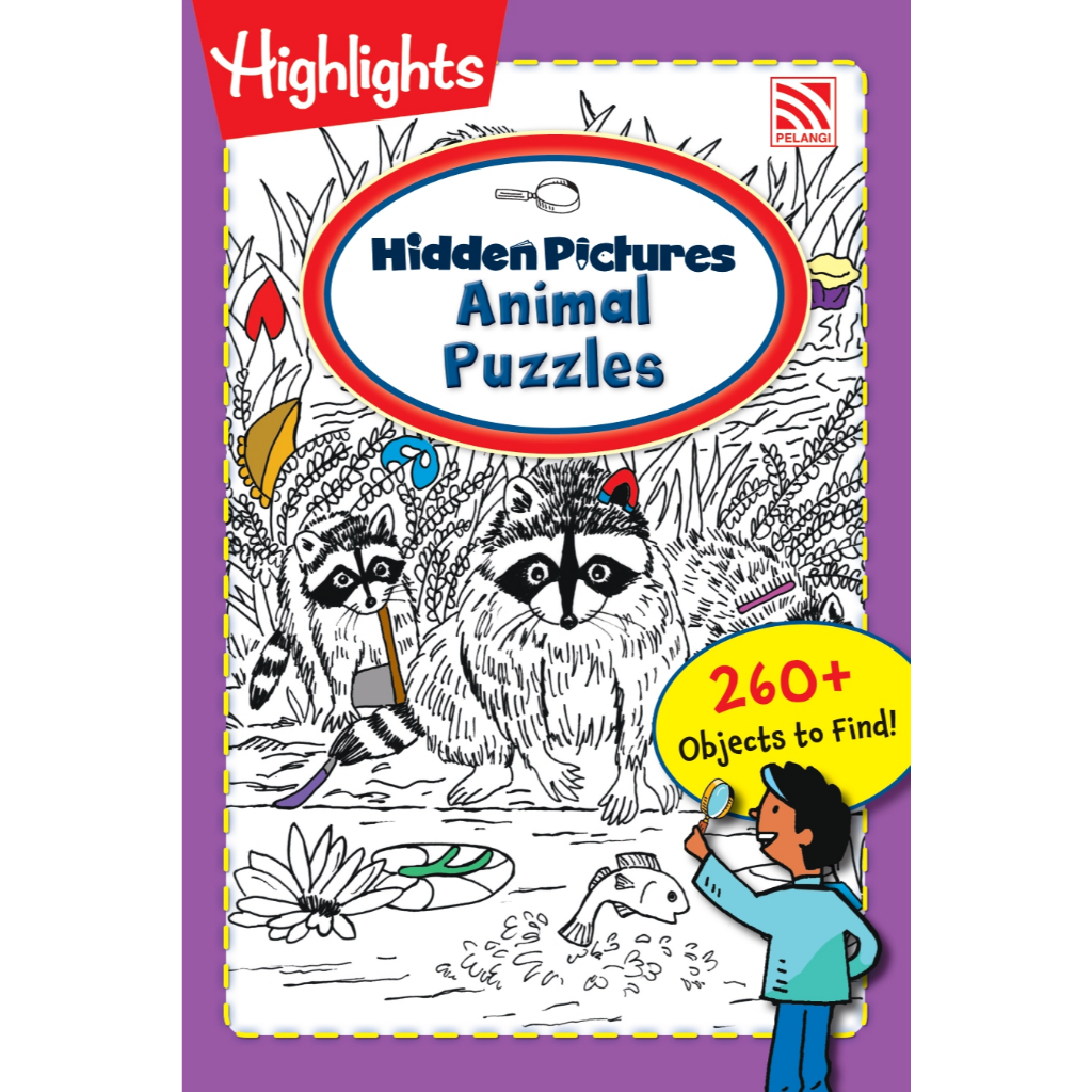Pelangi Activity Books Highlights On The Go 2024 - Hidden Pictures ...