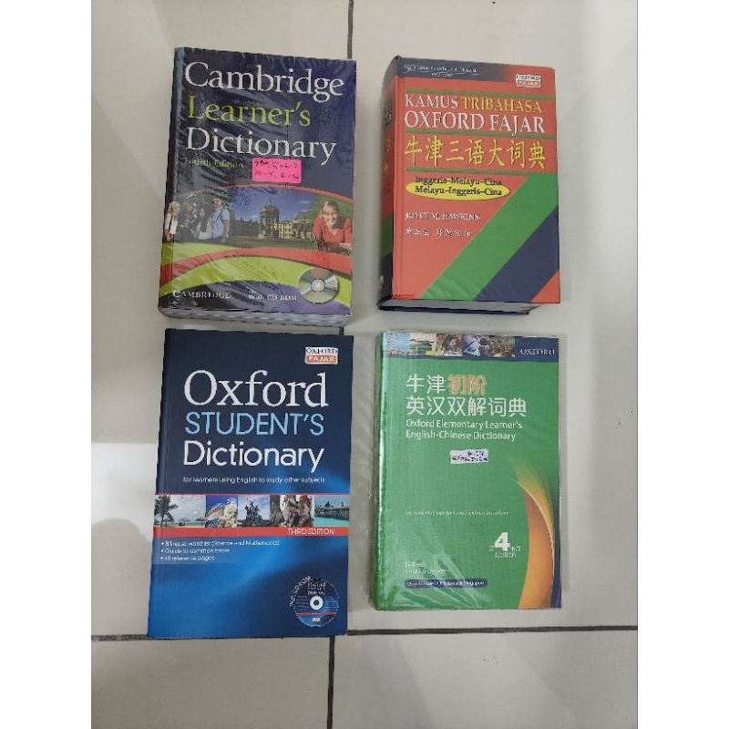 Preloved Dictionary Kamus English/Malay Dictionary English Chinese