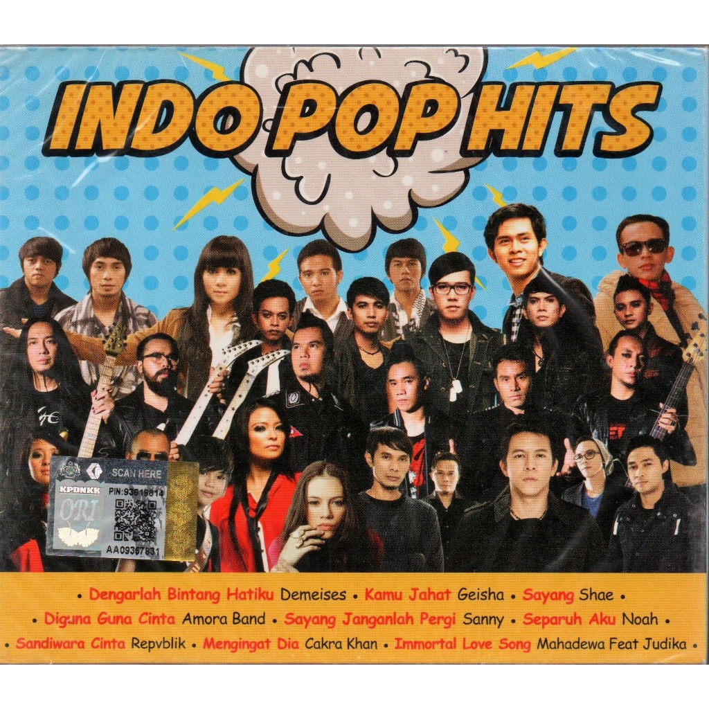 Indo Pop Hits - Tegar Sanny Noah Nidji ( 2 CD ) | Shopee Philippines