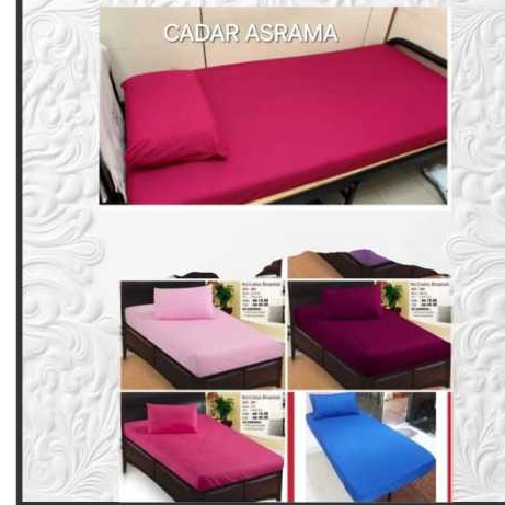 CADAR ASRAMA PLAIN COLOR /GETAH KELILING | Shopee Philippines