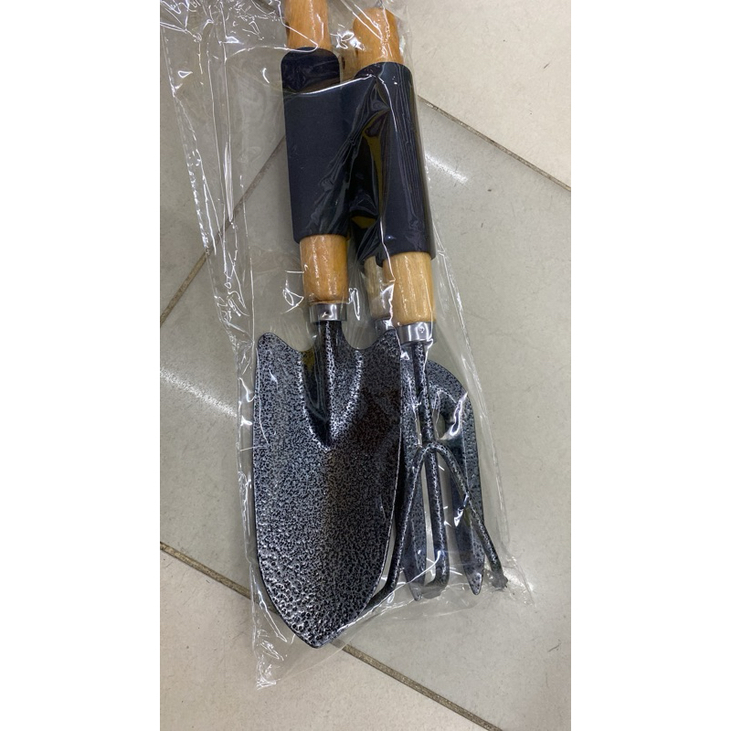 Set Of 3 Gardening tools garden tools, small hoe, soil grater, soil ...