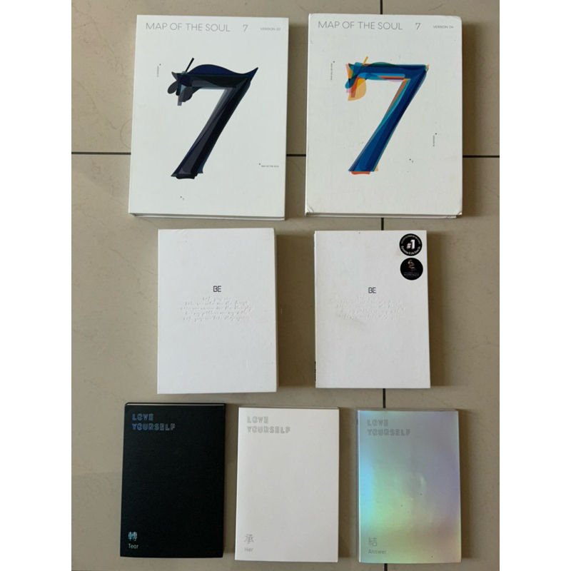 [UNSEALED BTS OFFICIAL ALBUM] MAP OF THE SOUL ALBUM/ BE DELUXE ALBUM ...