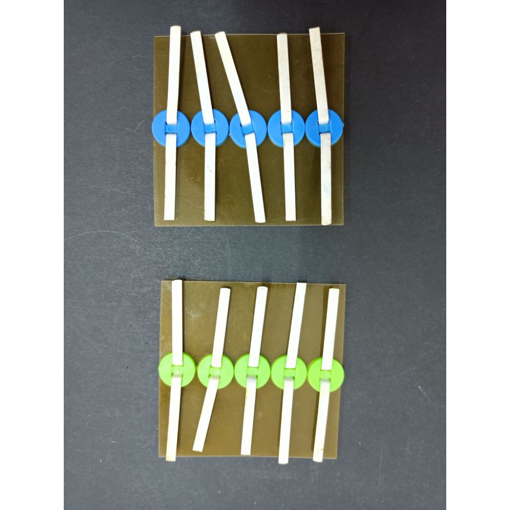 1 inch Single Hole Colour Pengikat Kertas /.Paper Fastener - ( Set/5pcs ...