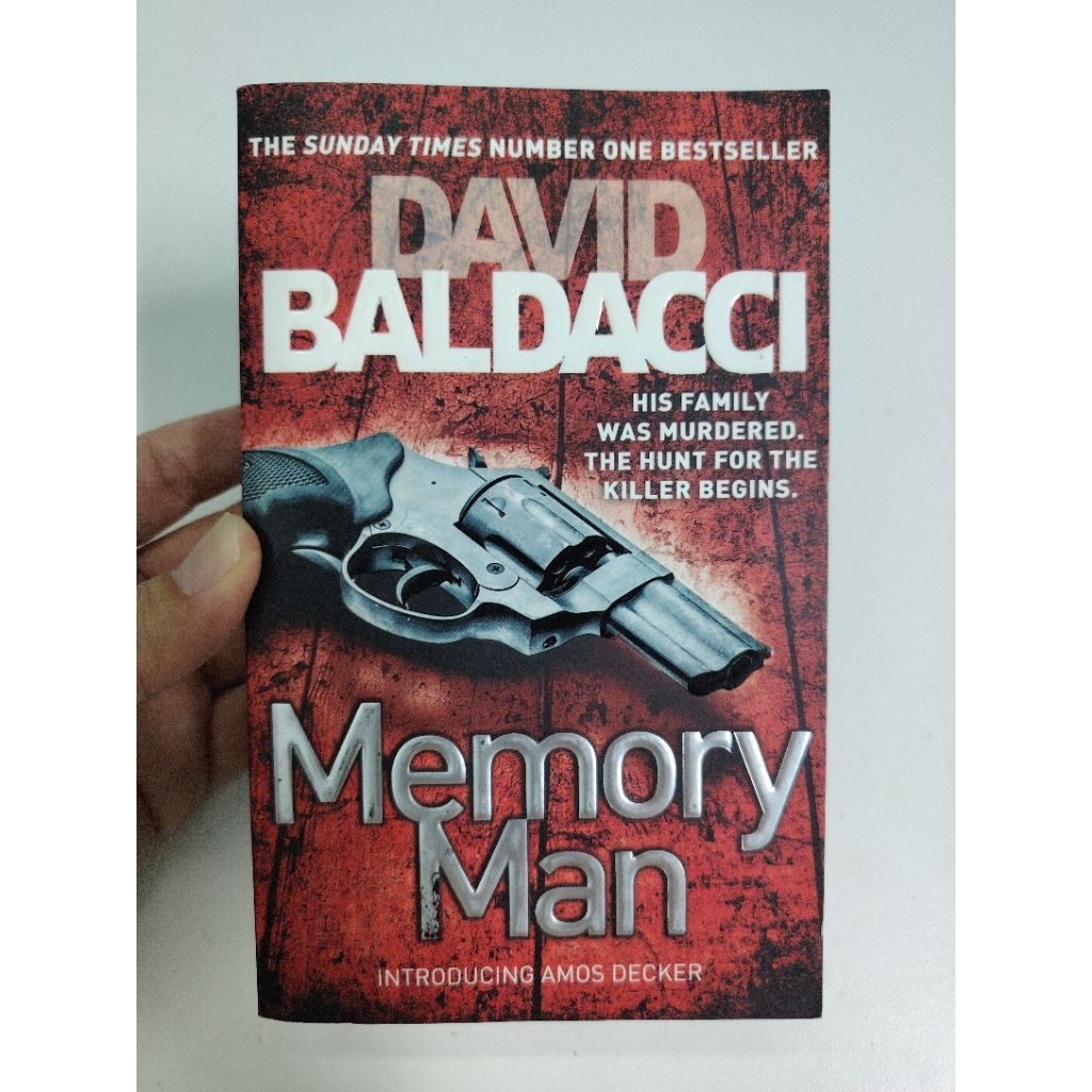 [BB] [Used] Memory Man (Amos Decker 1) by David Baldacci (Thriller ...