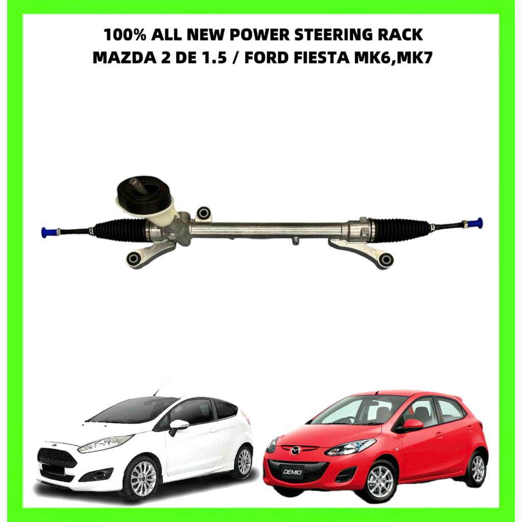 100% ALL NEW POWER STEERING RACK FORD FIESTA MK6,MK7 / MAZDA 2 DE ...