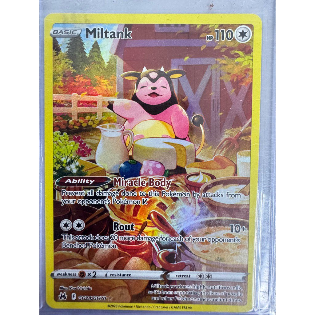 Colorless Type - Pokemon Card - Miltank GG24/GG70 | Shopee Philippines