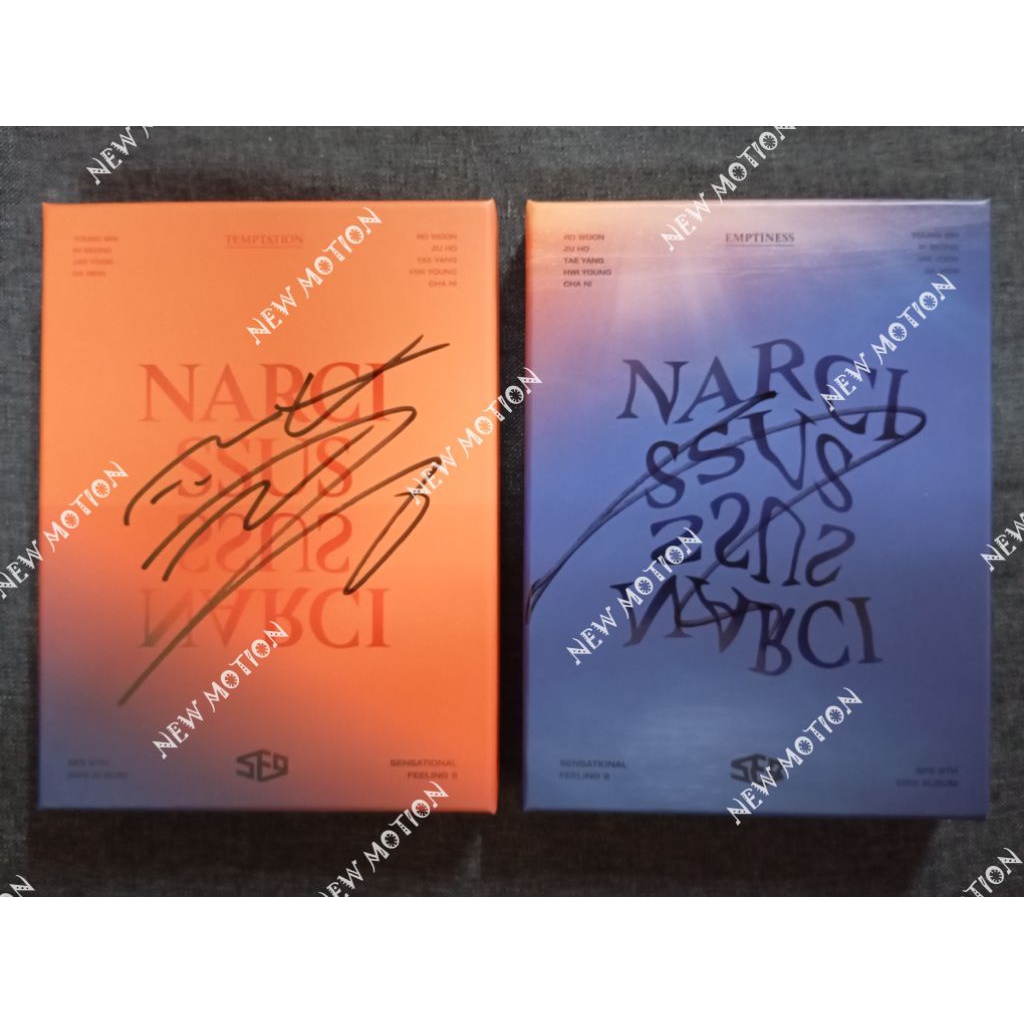 (Autographed) SF9 6th Mini Album 'NARCISSUS' | Shopee Philippines