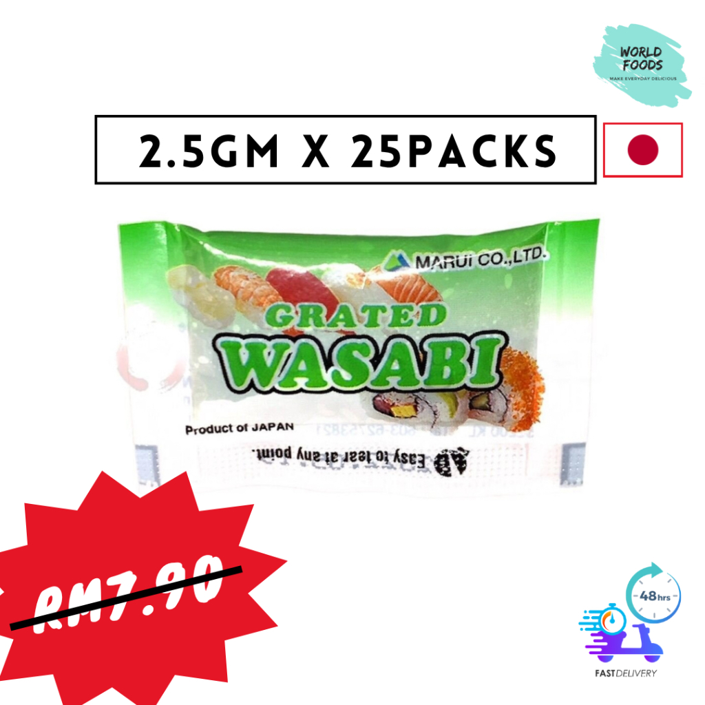 [NEW] Mini Wasabi Paste Sachet 2.5g for Sushi | Shopee Philippines