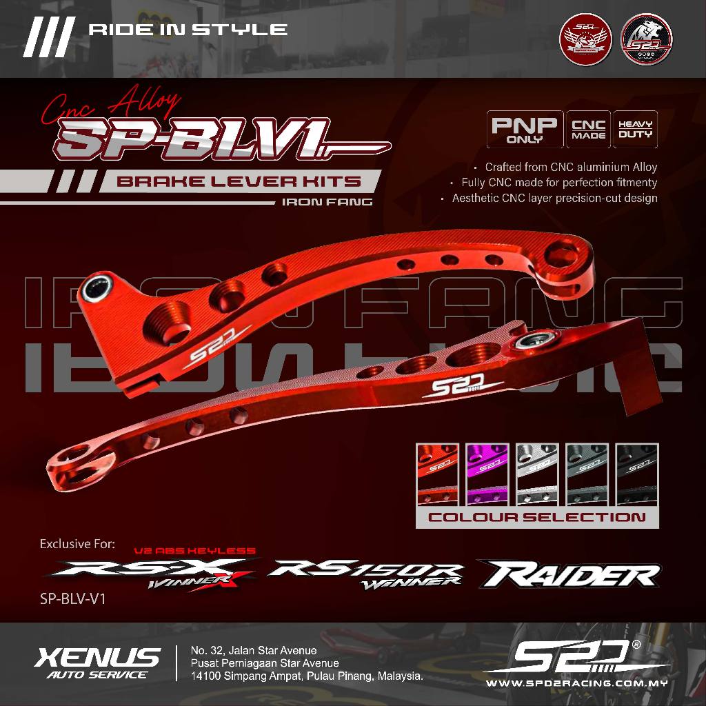Brake Lever Kits S2D / SPD Racing RS150R RS-X WINNER X 2025 V3 KEYLESS ...