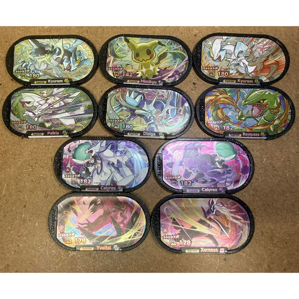 Pokemon Mezastar OEM 6 Star Disk Card Superstar Pokemon Mezastar Molly ...