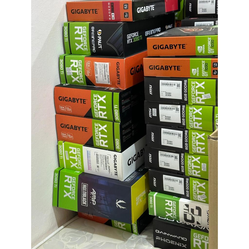 BOX ONLY* MSI VENTUS 2X RTX3060TI , VENTUS 3X RTX 3080TI NVIDIA