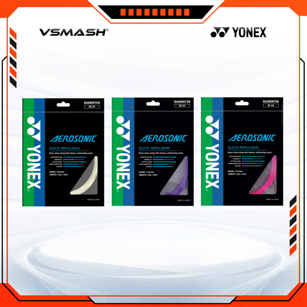 Yonex Badminton String Aerosonic Yonex String Badminton | Shopee ...