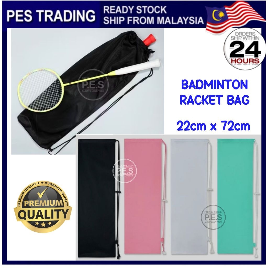 Badminton Raket Beg/Beg Raket Kain Lembut & Ringan / Badminton Racket ...