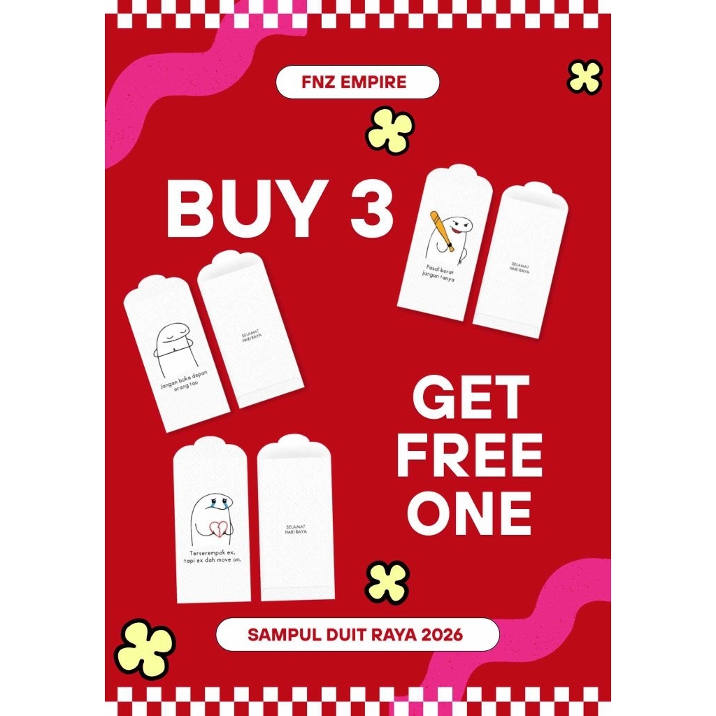RAYA ENVELOPE EDITION 2026 (KRIP RAYA) | Shopee Philippines