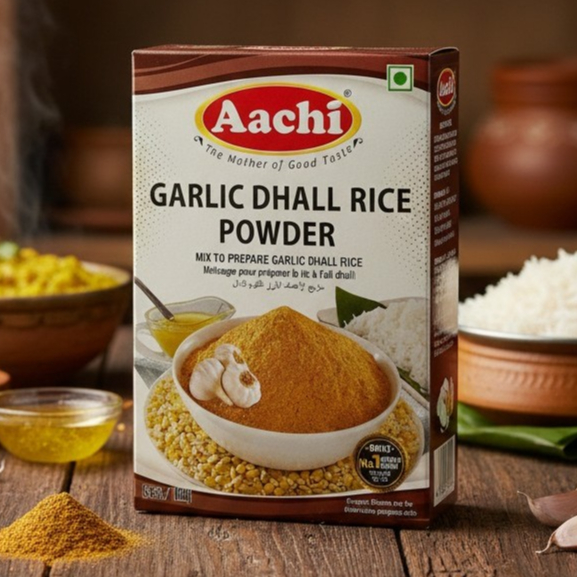 Aachi - Garlic Dhall Rice Powder - 160g | Shopee Philippines