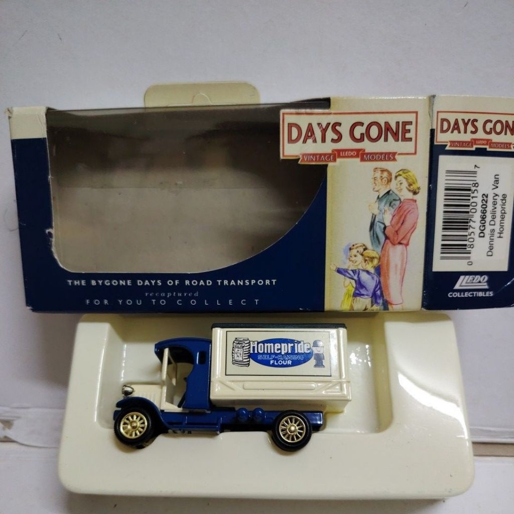 LLEDO BYGONE DAYS VINTAGE MODELS - DG066022 DENNIS DELIVERY VAN ...