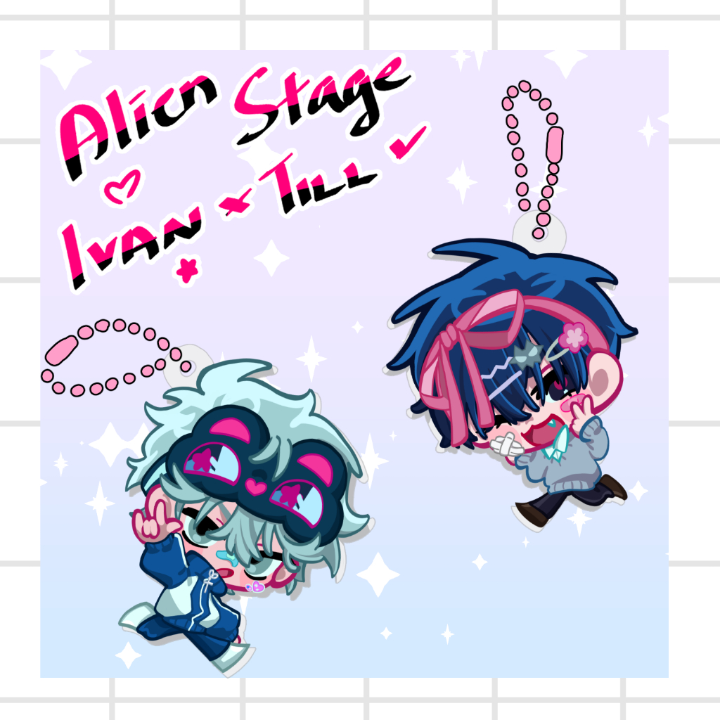 ALIEN STAGE IVTI IVAN & TILL KEYCHAIN | Shopee Philippines