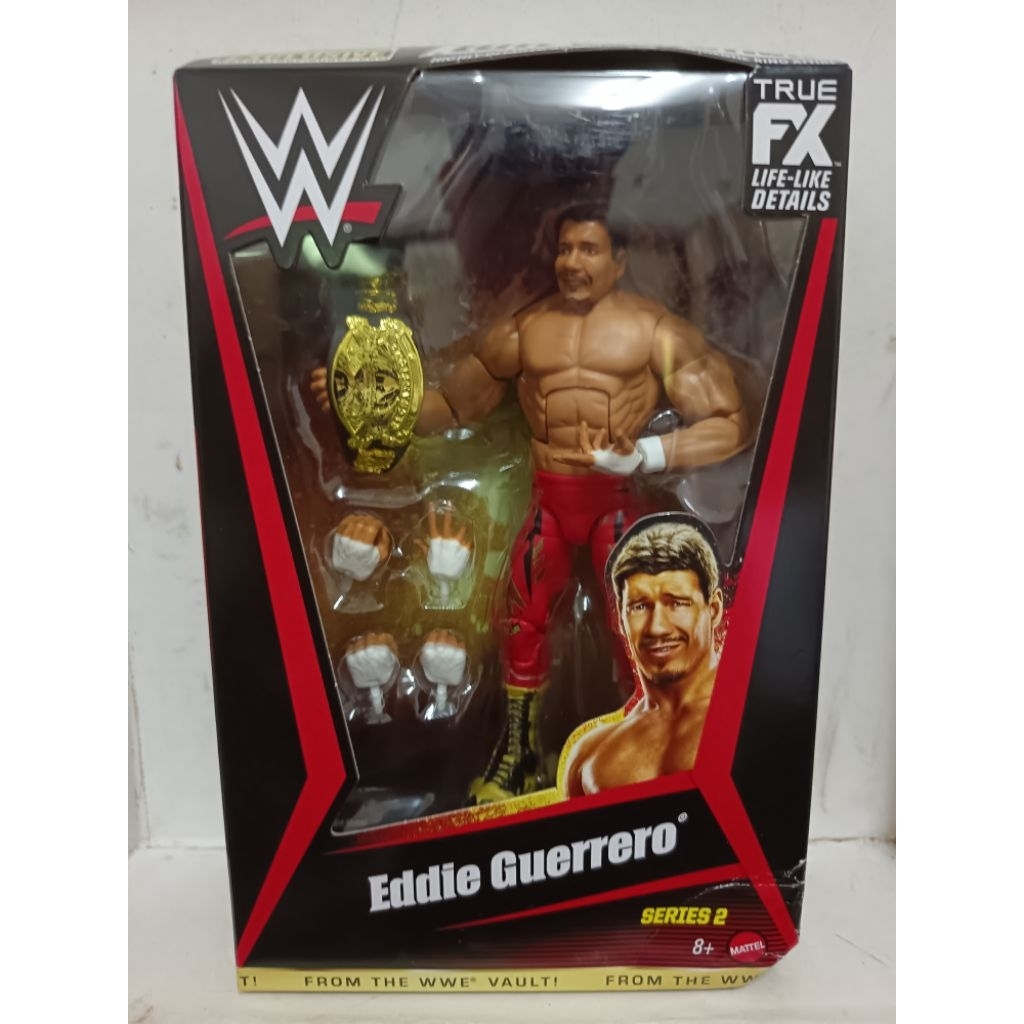 (Box Damage) Mattel WWE Elite Vault Eddie Guerrero Wrestling Action ...
