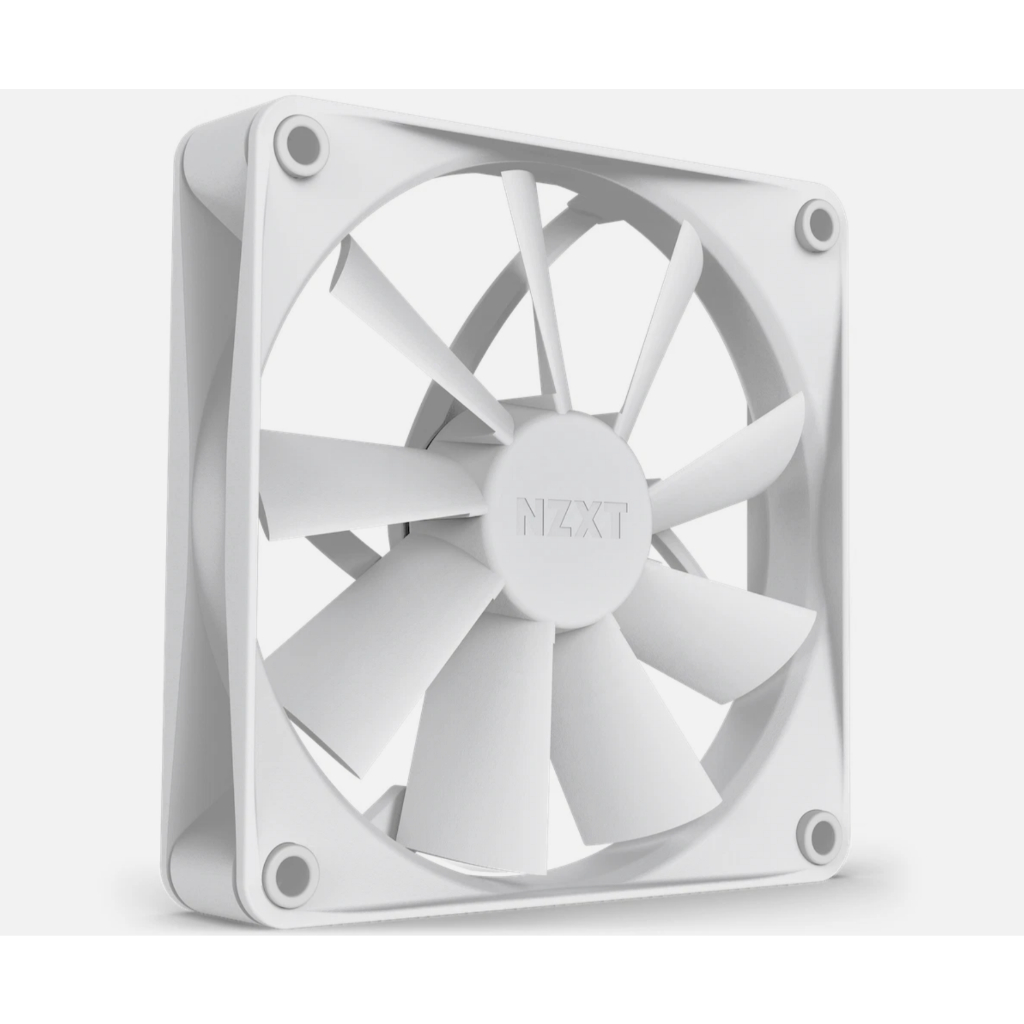 NZXT Desktop PC Fan RF-Q12CR-W1(White) 120mm / 140mm Static Pressure ...