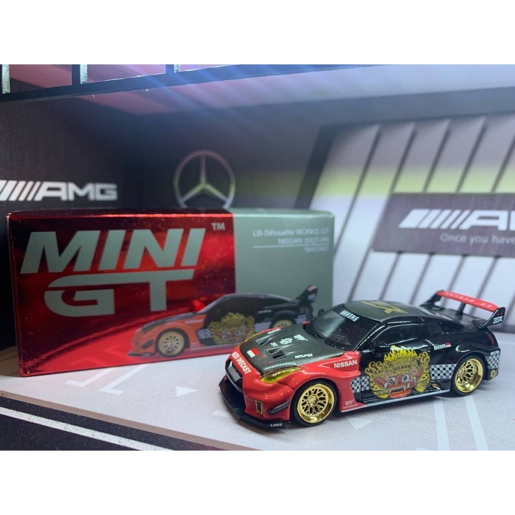 MINIGT UNSEALED NISSAN GTR R35 BARONG (REFER GAMBAR) | Shopee Philippines