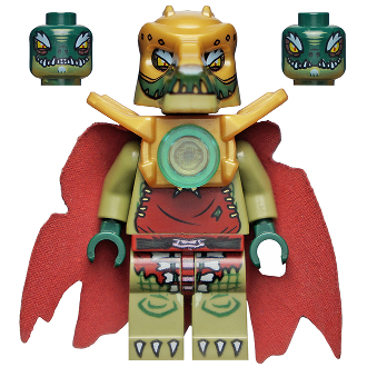 LEGO LOC023 Legends of Chima : Crominus Minifigures - Tattered Cape ...