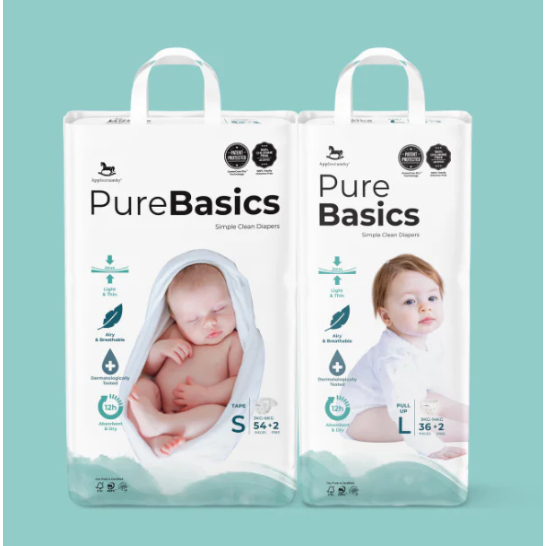 Purebasic Applecrumby Diaper | Shopee Philippines