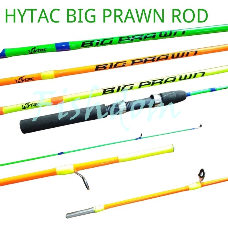 FISHDOM HYTAC BIG PRAWN SPINNING FISHING ROD JORAN PANCING UDANG GALAH ...