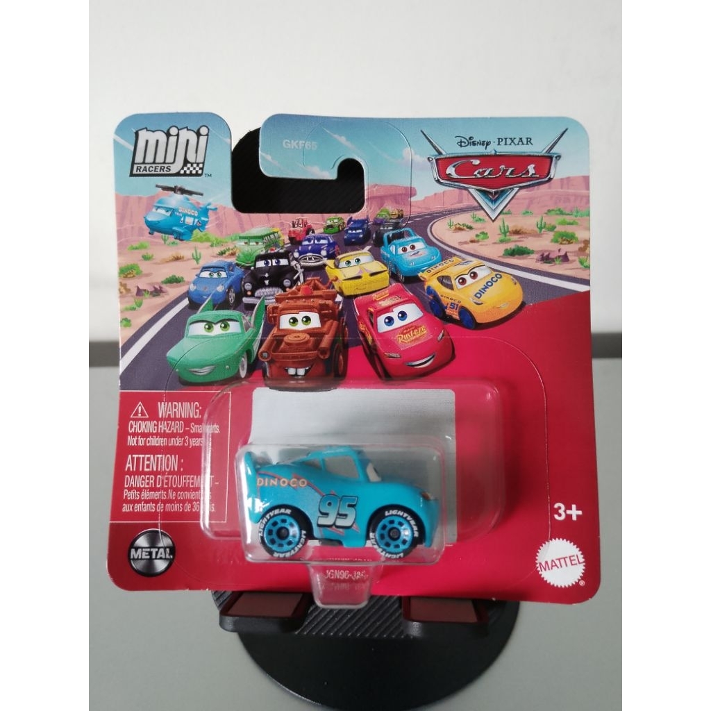 Disney Pixar Cars Mini Racers Dinoco Lightning McQueen | Shopee Philippines