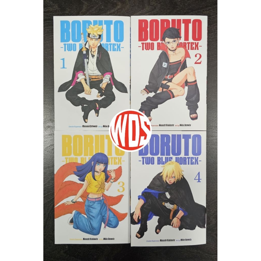 Manga : Boruto - Two Blue Vortex volume 1-4 (Full Set)(English Version ...