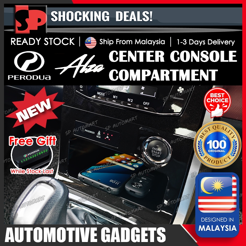 2022-2026 Perodua Alza AV Center Console Compartment | Shopee Philippines