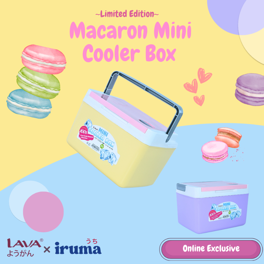 {New Arrival} Iruma x LAVA Mini Cooler Box 2L Mini Ice Box BPA FREE ...