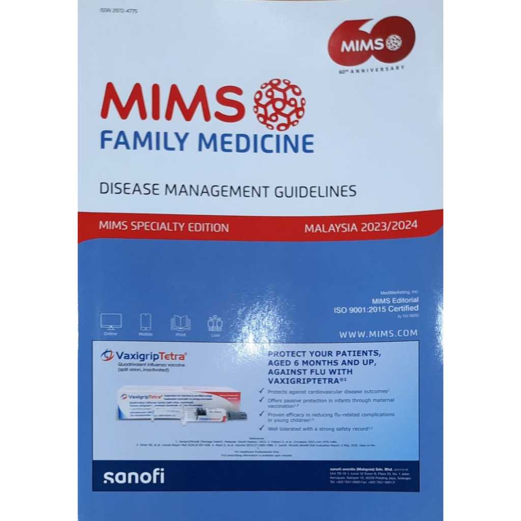 MIMS FAMILY MEDICINE DISEASE MANAGEMENT GUIDELINES MIMS SPECIALTY ...