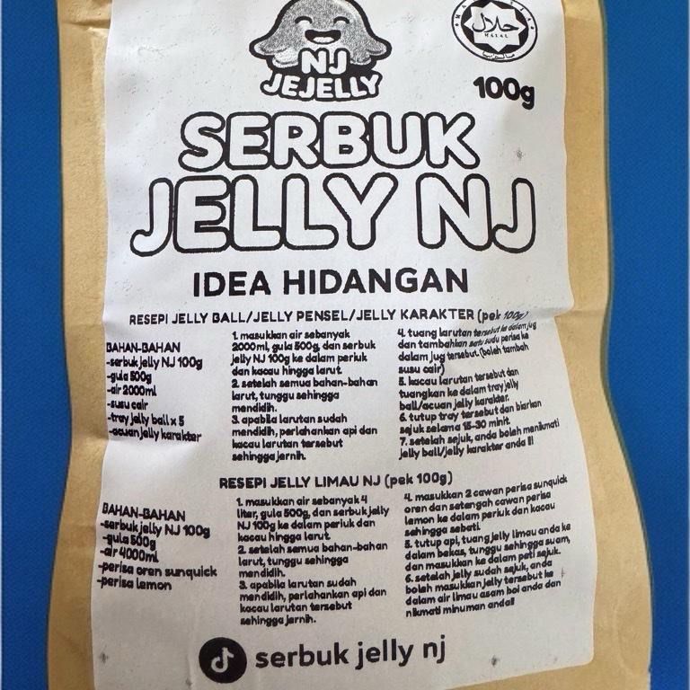NJ Jelly Powder 100g for jellyball/konjac/drinky jelly/jelly acid boi ...