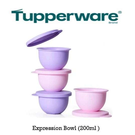 TUPPERWARE Expression Bowl Set (1 or 2 Pcs) | Shopee Philippines