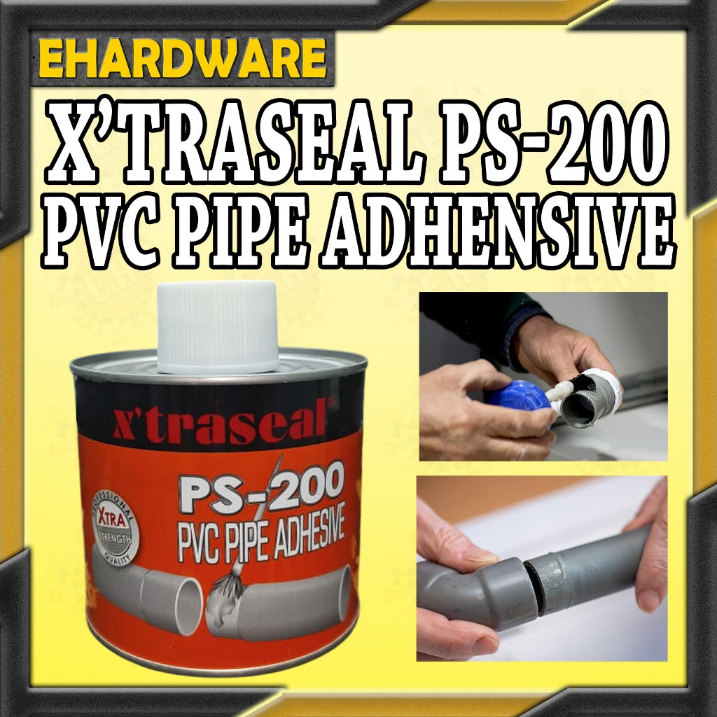PS-200 Gam Paip PVC 14g X’traseal Kuat & Cepat Kering PS-200 X’traseal ...