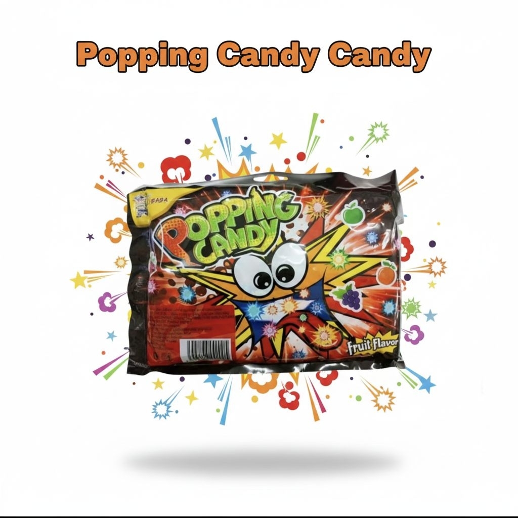 20 packets Popping Candy Fruits Flavor Halal & | Shopee Philippines