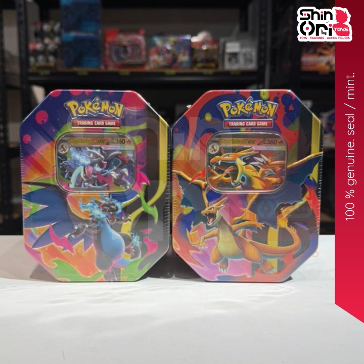 Pokemon TCG Spring Tin 26Q1 [Mega Charizard X ex and Y ex] [TCG ...