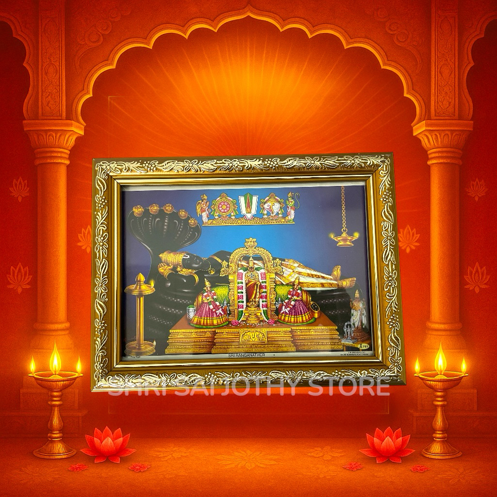 Sri Ranganathar Perumal Golden Frame | Shopee Philippines