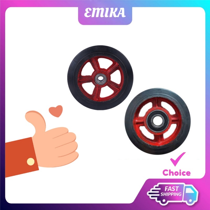 Emika Choice Heavy Duty Wheel PU Barrow Tyre Rim Wheel Barrow PU Tube ...