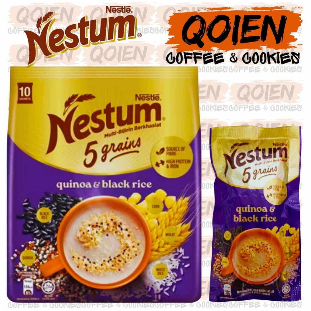 NESTUM 5 GRAINS QUINOA & BLACK RICE NUTRITIOUS CEREAL INSTANT DRINK ...