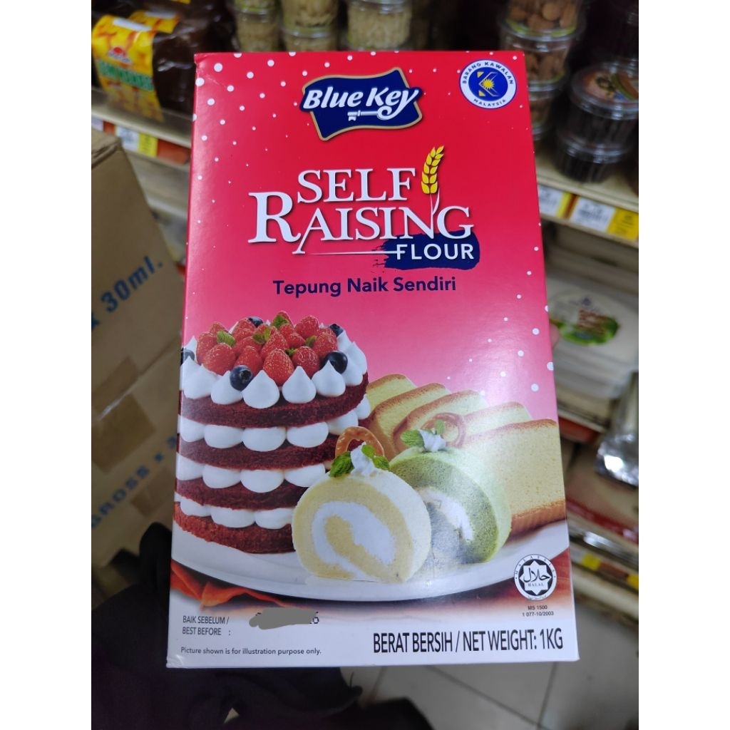 BLUEKEY SELF RAISING FLOUR 1 KG | Shopee Philippines